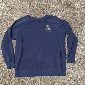 Men's Blue Crewneck Sweater